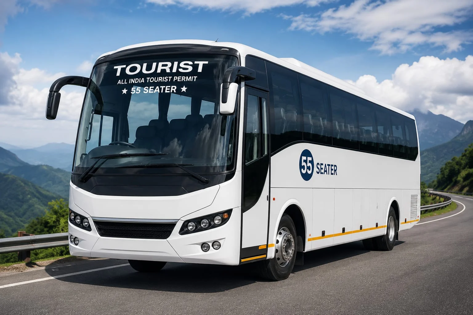 Tourist Bus 55 Seater A/C